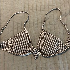 Target Gingham Bikini Top